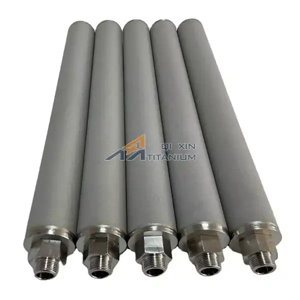 sintered metal candle filter